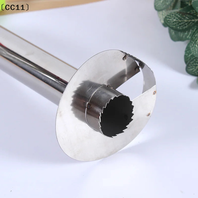 Stainless Steel Pineapple Corer Slicer Non Slip Handle Fast Cutting Qme