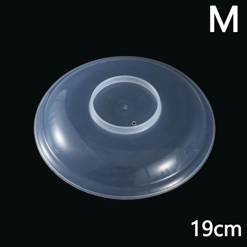 Kitchen Stackable Sealing Disk Cover Universal Plate Bowl Microwave Qme M