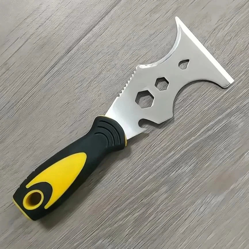 1 Multi Use Putty Knife Stainless Steel Paint Scraper Removal Qme