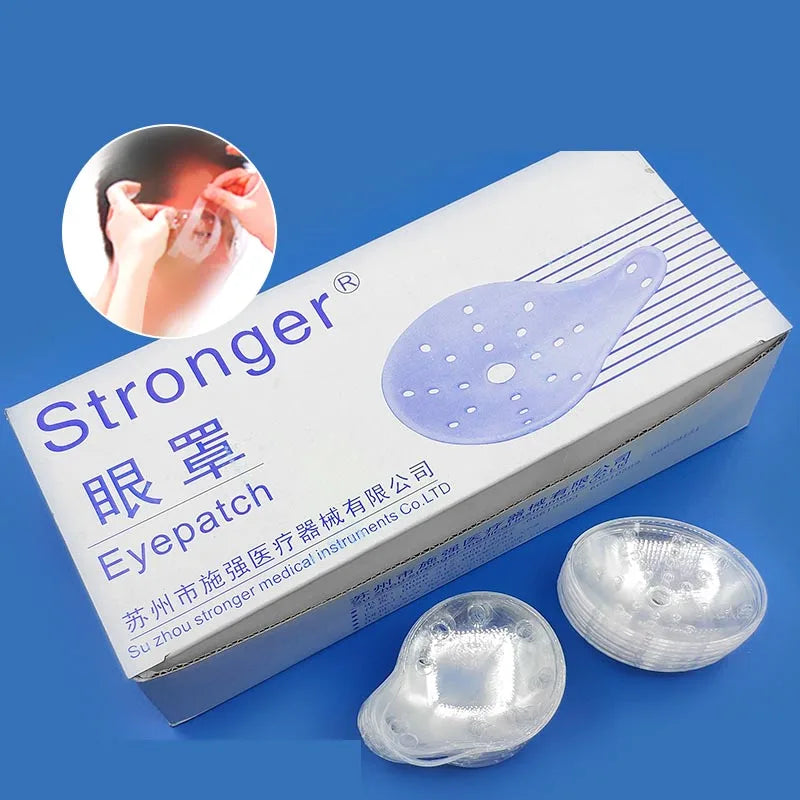 Eye Shields Ophthalmic Post-operative Protective Clear Plastic Porous Qme