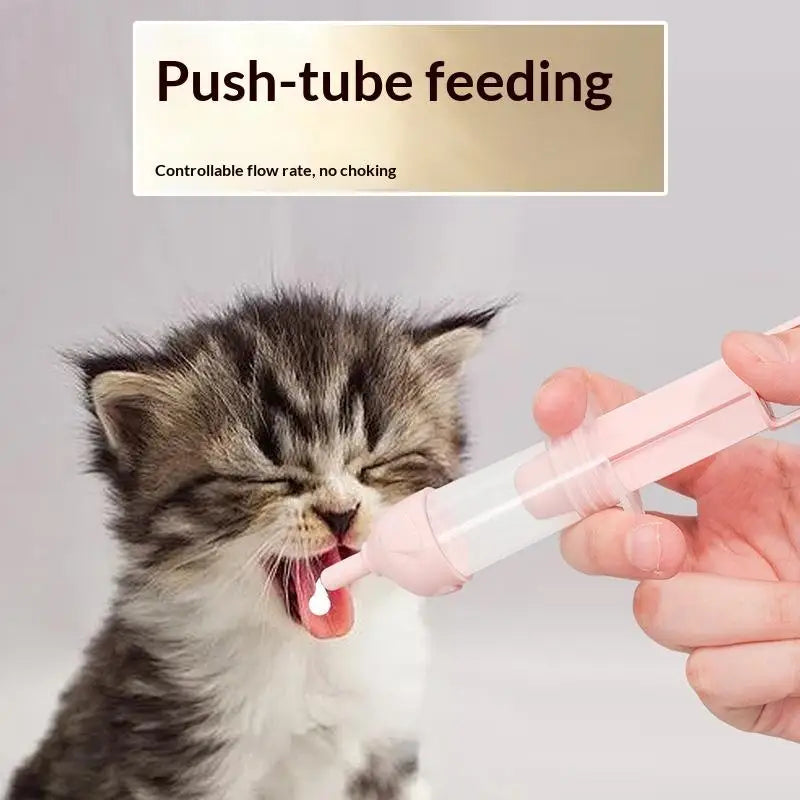 Milk Feeder Small Dogs Cats Newborn Pet Feeding Device Puppy Kitten Qme