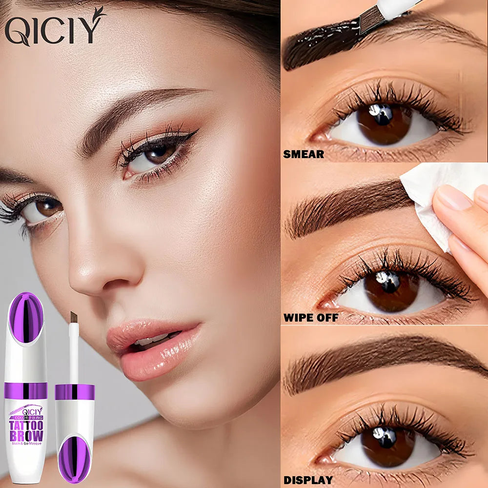 Long Lasting Tear Off Eyebrow Adhesive Waterproof Sweat Proof Qme