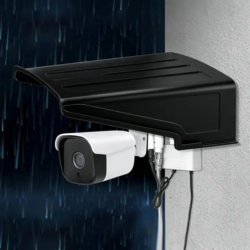 Outdoor Wall Mount Camera Protection Box Waterproof Rainproof Shield Qme