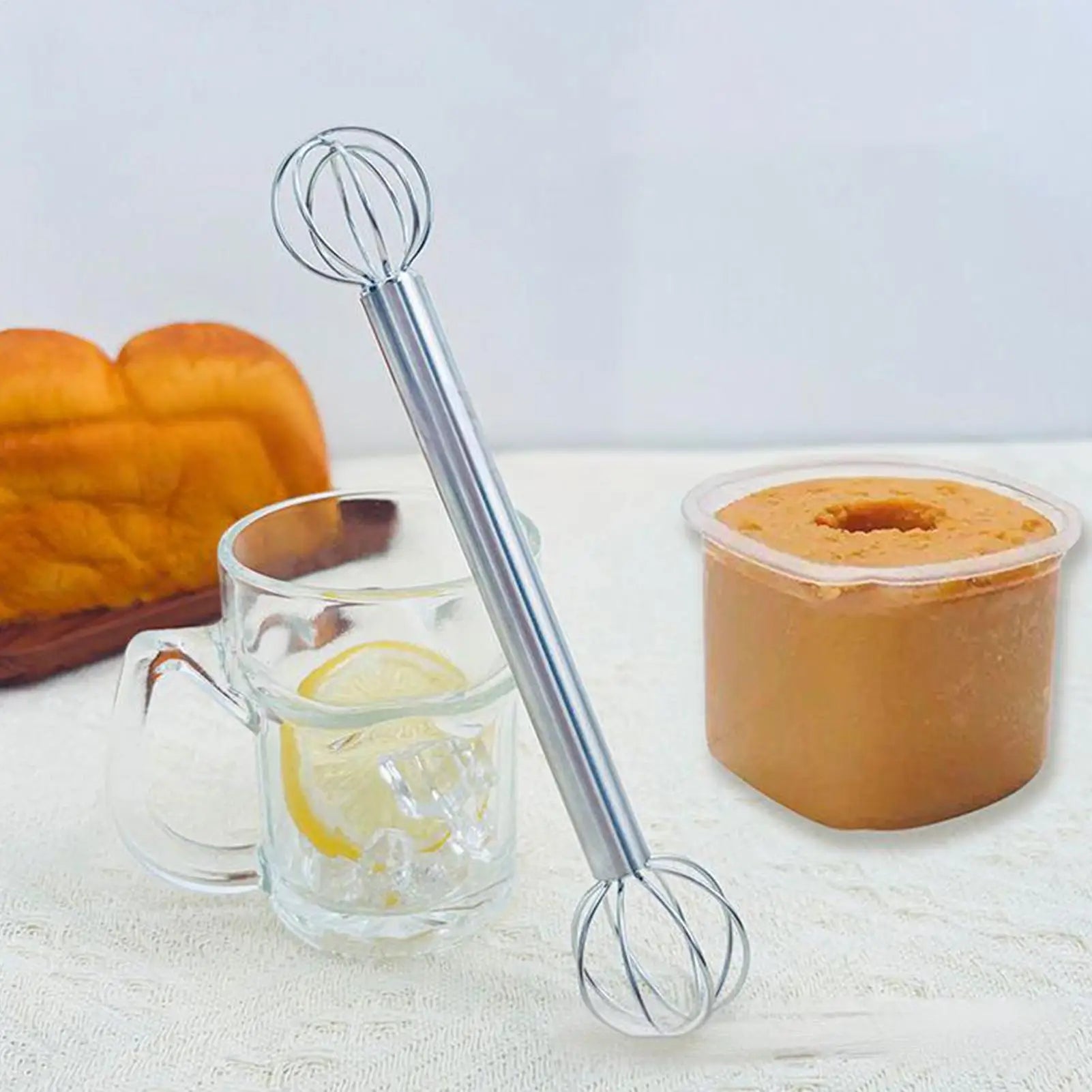 Cream Whipper Steel Handheld Miso Muddler Soup Sauce Japanese Food Qme