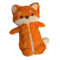 Students Cute Fox Doll Plush Pen Bag Cartoon Animal Pencil Case Large Qme orange
