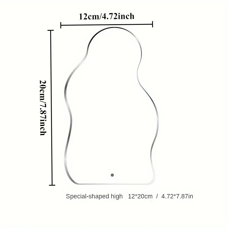 Cloud-shaped nail art display board - Specifically designed as a background photo prop for nail technicians, and enthusiasts Qme