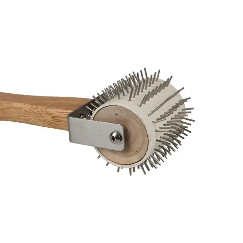 Wheel Uncapping Fork Gear Bee Honeycomb Rake Needle Roller Honey Extracting Tool Beekeeping Supplies Tools Qme