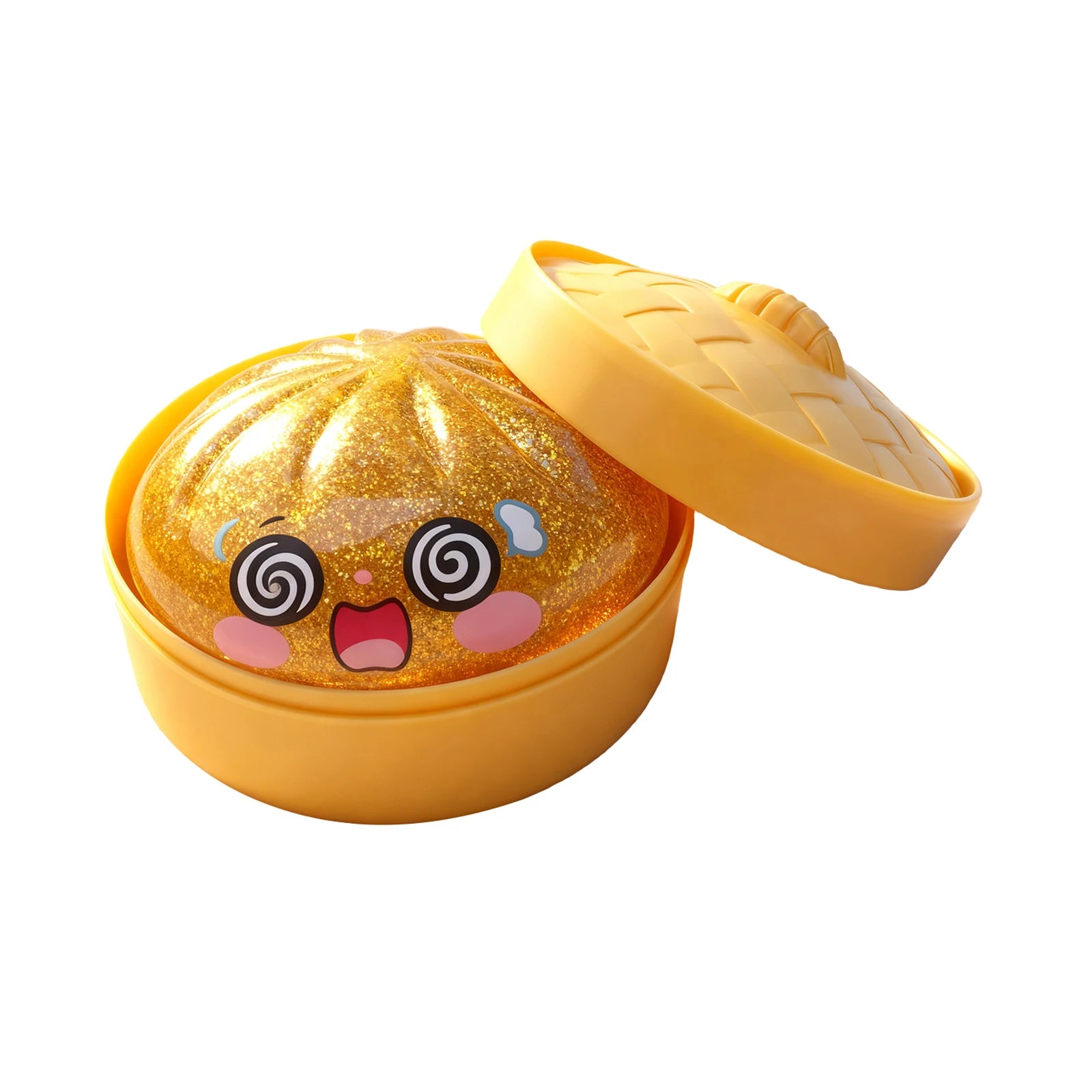 New 43 Styles Glitter Dumpling Glitter Dumpling Squishy with Box Dumplings Sensory Squeeze Toy for Stress Relief Anti-Anxiety Qme Style 30