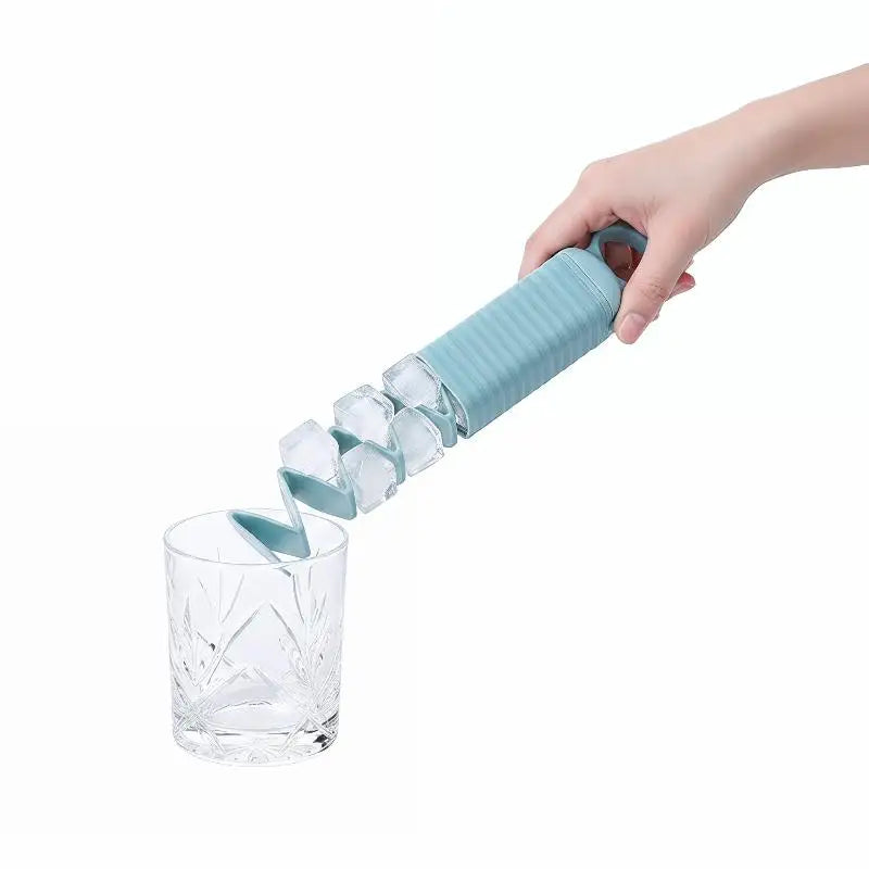 Collapsible Ice Cube Tray Portable Foldable Maker Easy Release Qme