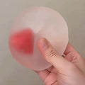 A Blue Maltose Squishy Toy Cute Mochi Anti-Stress Fidget Soft Transparent Ball Quick Rebound Decompression Stress Relief Toy Qme StrawberryPinchBall