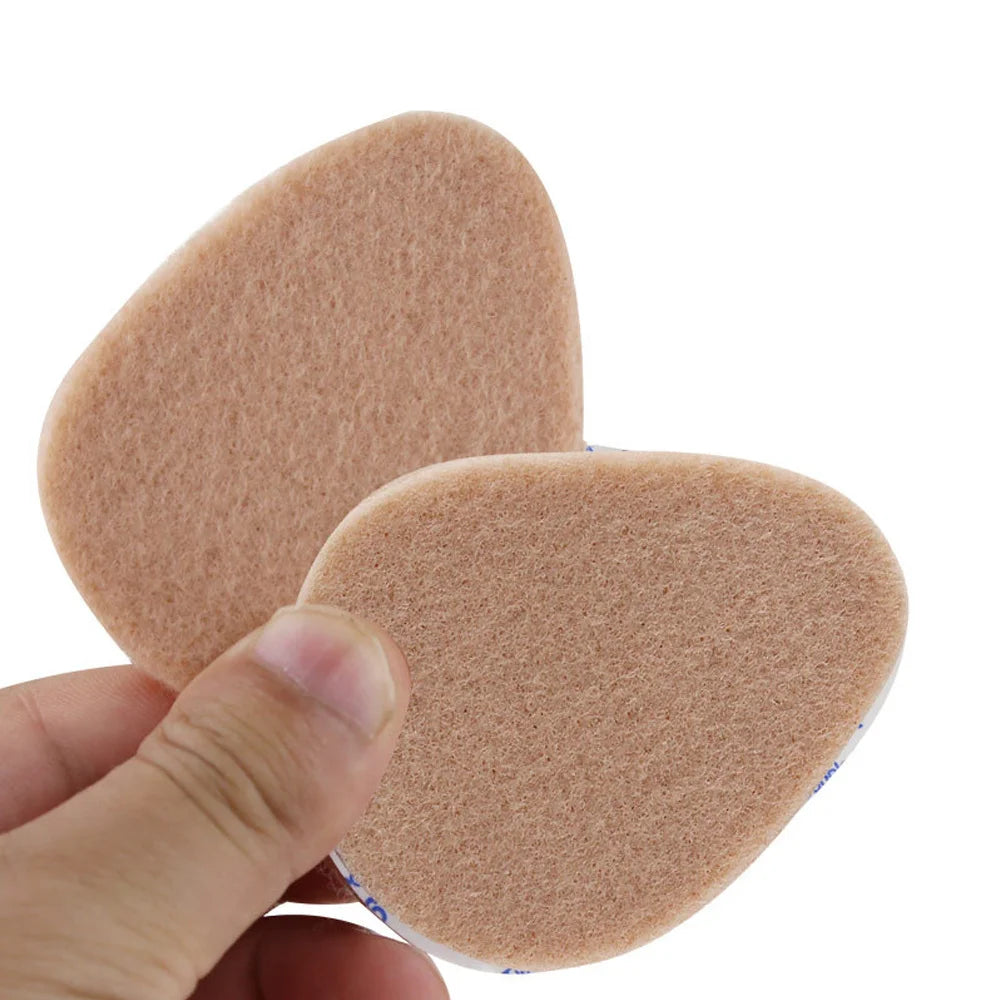 1Pair Metatarsal Felt Feet Pads Insert Foot Cushion Soothing Comfort Qme skin color