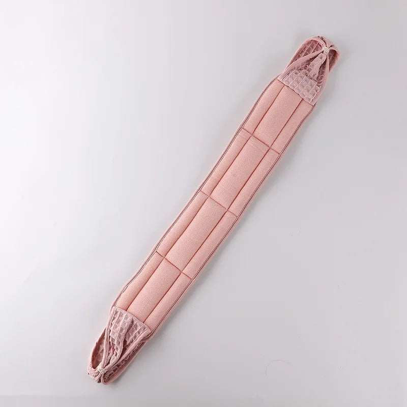 Body Cleaning Washcloth Bathroom Shower Ball Back Scrubber Qme Pink 0436