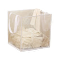 Square Dirty Clothes Basket Foldable Durable Breathable Large Capacity Mesh Storage Bag Simple Bathroom Laundry Basket Qme B