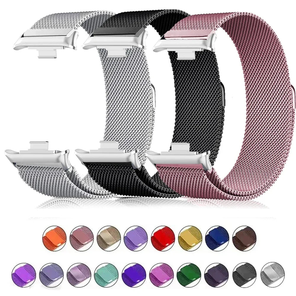 Milanese Loop Band For Redmi watch 5/4 Smartwatch Bracelet For Mi band 8pro/9 pro Wristband Replacement Metal Strap Accessories Qme