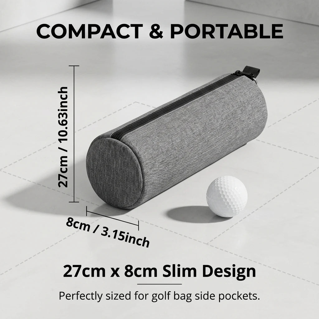 High Popularity New Cylindrical Golf Cooler Bag, Ice Bag, Insulated Handbag, Cold Drink Portable Bag - Beverage Cooler Bag Qme