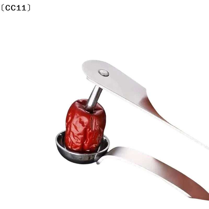 Stainless Steel Jujube Corer Easy One Press Operation Fast Core Qme