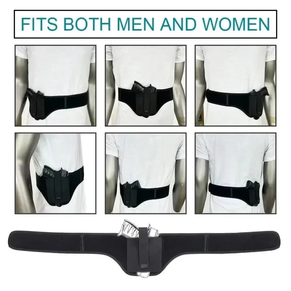 Outdoor Gun Holster Multifunctional Concealed Carrying Waist Qme