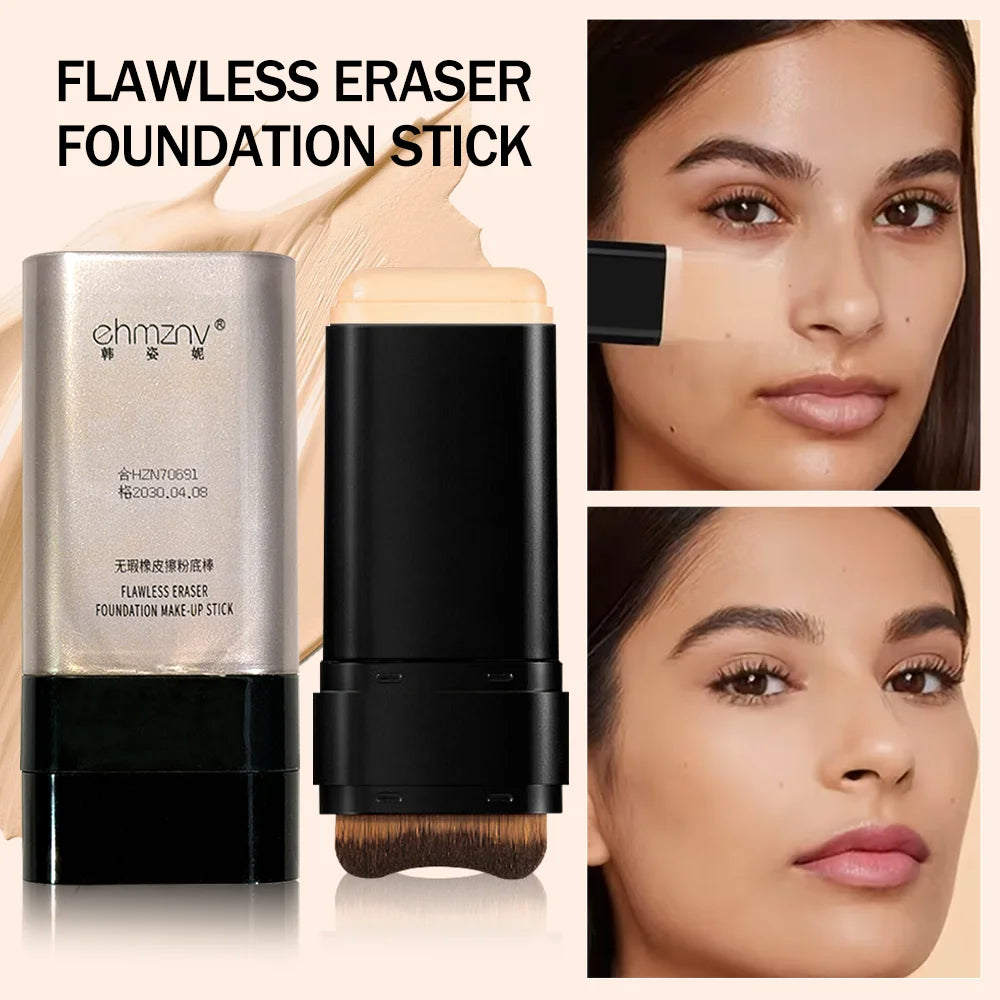 Dual-head Foundation Stick Built-in Brush One-step Application Qme