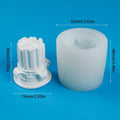 Retro Roman Column Aromatherapy Candle Silicone Mold DIY Portrait Qme C China Mainland