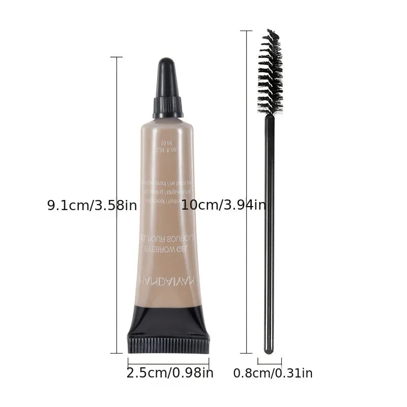 6- Eyebrow Gel Waterproof Smudge Proof Styling Liquid Rendering Dye Qme