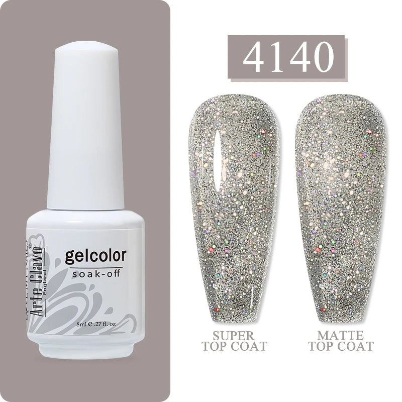 Arte Clavo Art Nails Varnish Base Coat Gel Nail Polish UV LED Lamp Qme