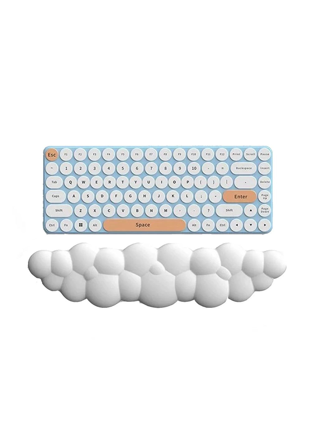 Cloud Wrist Rest Keyboard Hand Soft Comfortable Silicone Non-slip Qme