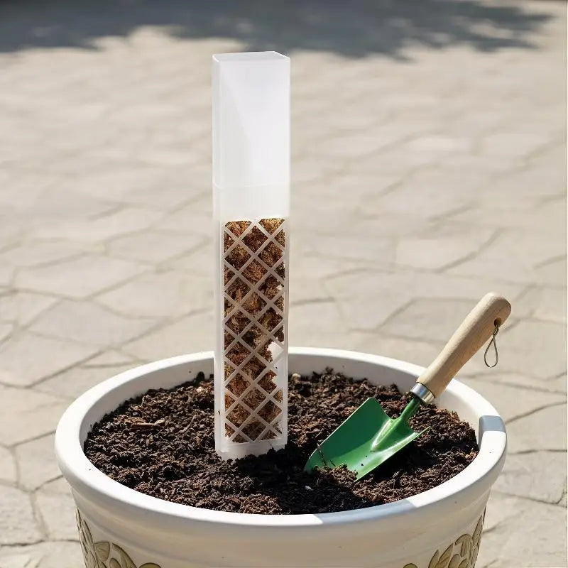 D-shaped Self-watering Plant Drip Plastic Adjustable Flow Rate Moss Qme
