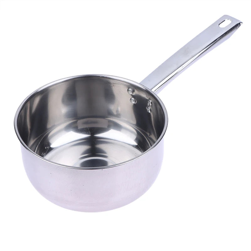 Stainless Steel Water Ladle Pan Pot Household Kitchen Cooking Gadgets Qme 18cm