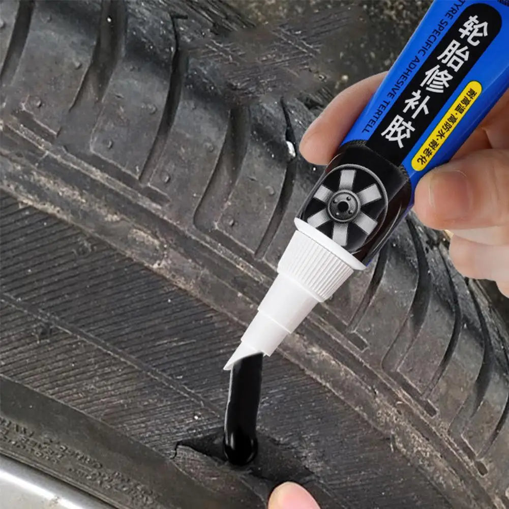 Car Tire Glue Filling Repair Strong Rubber Cement Motorcycle Bike Qme