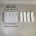 Money Holder Silicone Mold 4-Cavity Christmas Ornament Moulds Quick Demolding Cash Holder Mold For Holiday Gathering Home Qme White China Mainland