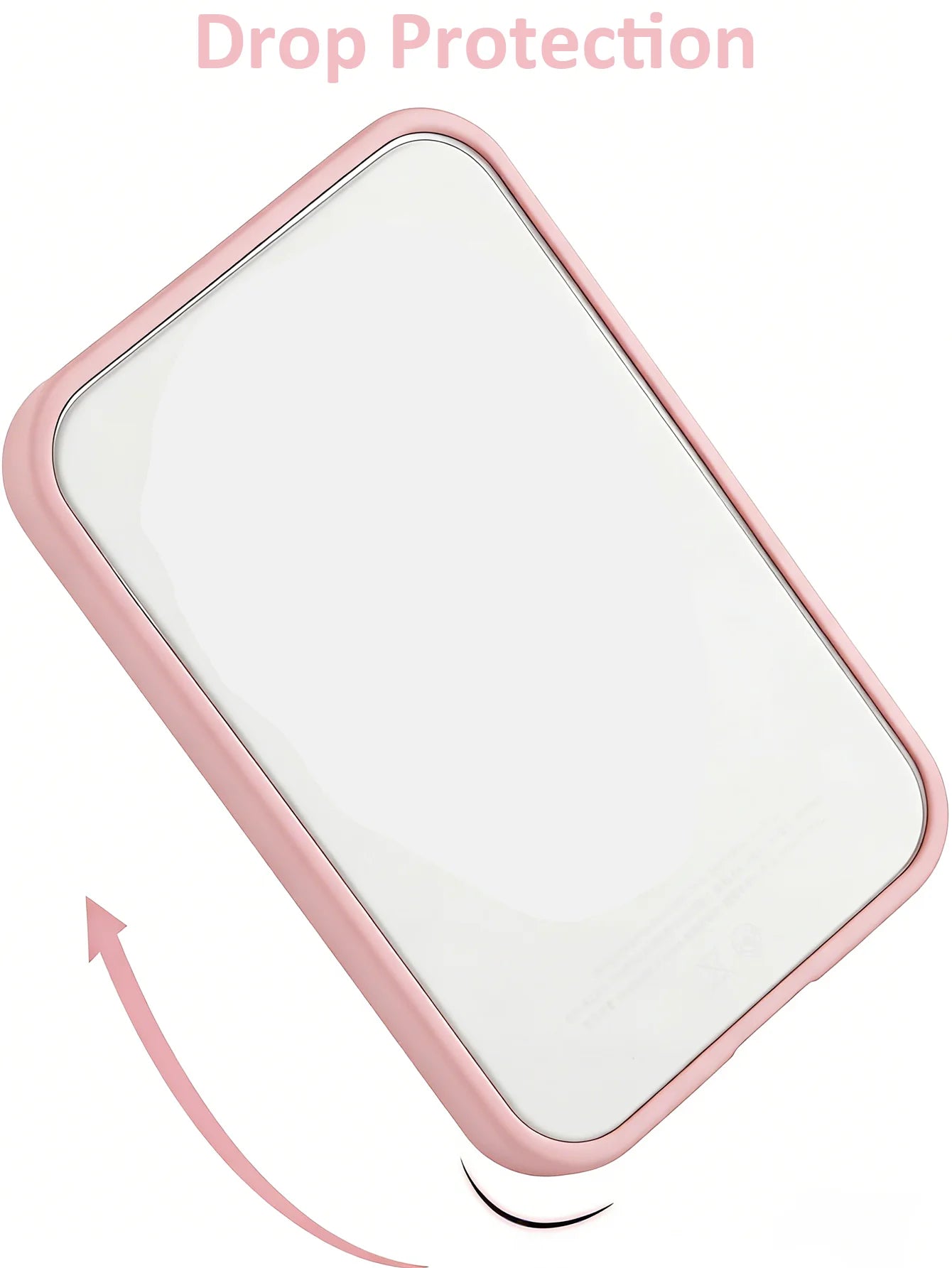 1 Pink TPU Charging Case Protector Compatible Apple's Magsafe Qme
