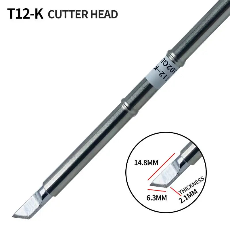 T12 I ILS J02 JL02 K KU Soldering Iron Tips Hakko Fx951 DIY Electric Qme A1