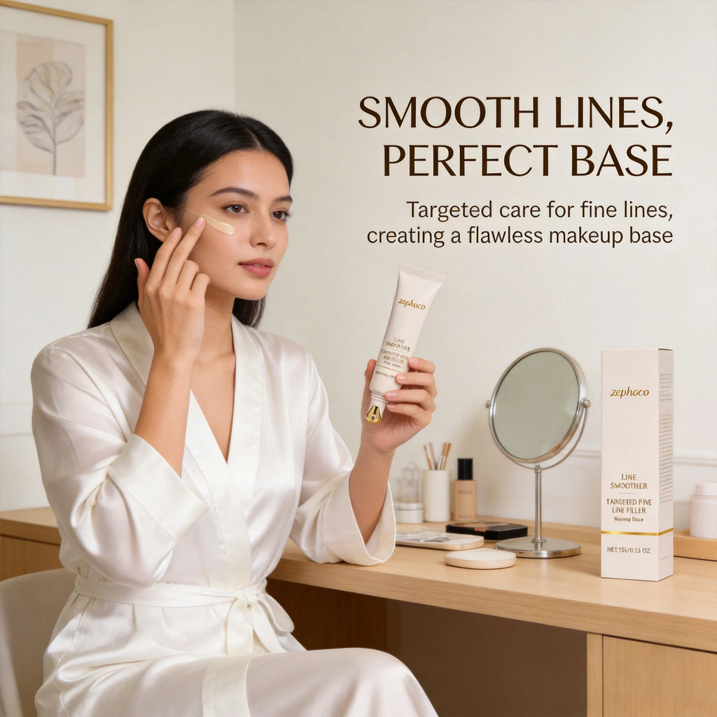 Zephoco Pre-makeup Facial Moisturizer Fine Line Filler Waterproof Qme