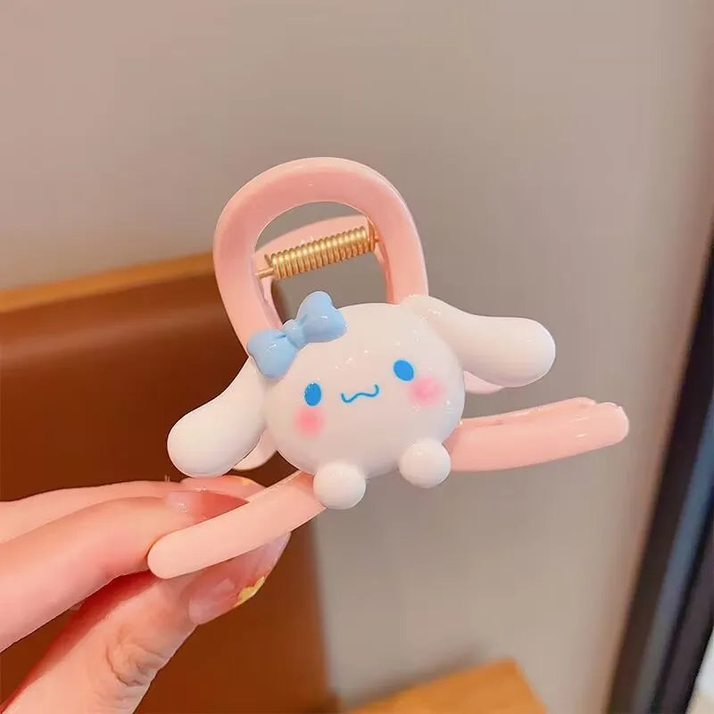 Cute Clownee-themed Hair Clips Student Accessories Versatile Qme 3