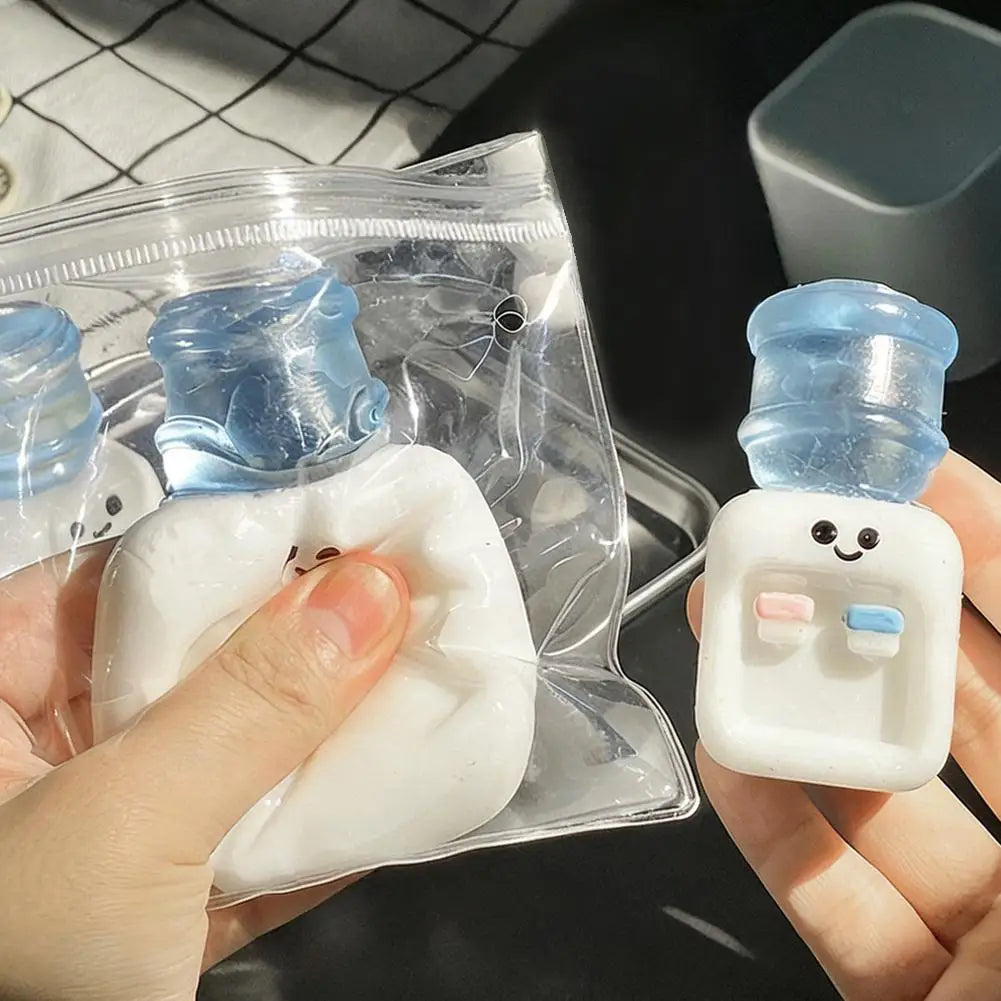 Squishy Water Dispenser Squeeze Toy Funny Anti Stress Fidget Adults Qme