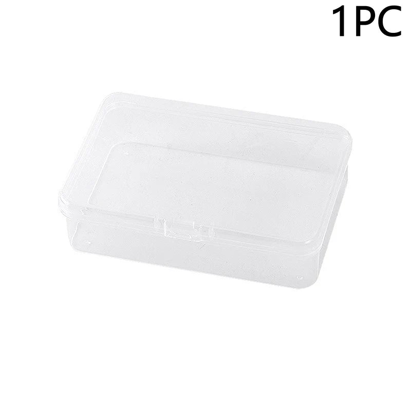 1 Packing Poker Game Card Box Board Games Organizer Transparent Qme 1PC Transparent