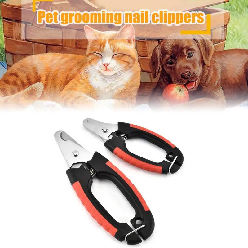 Nail Clipper Cutterfor Animals Dogs Cats Rabbit Stainless Steel Qme