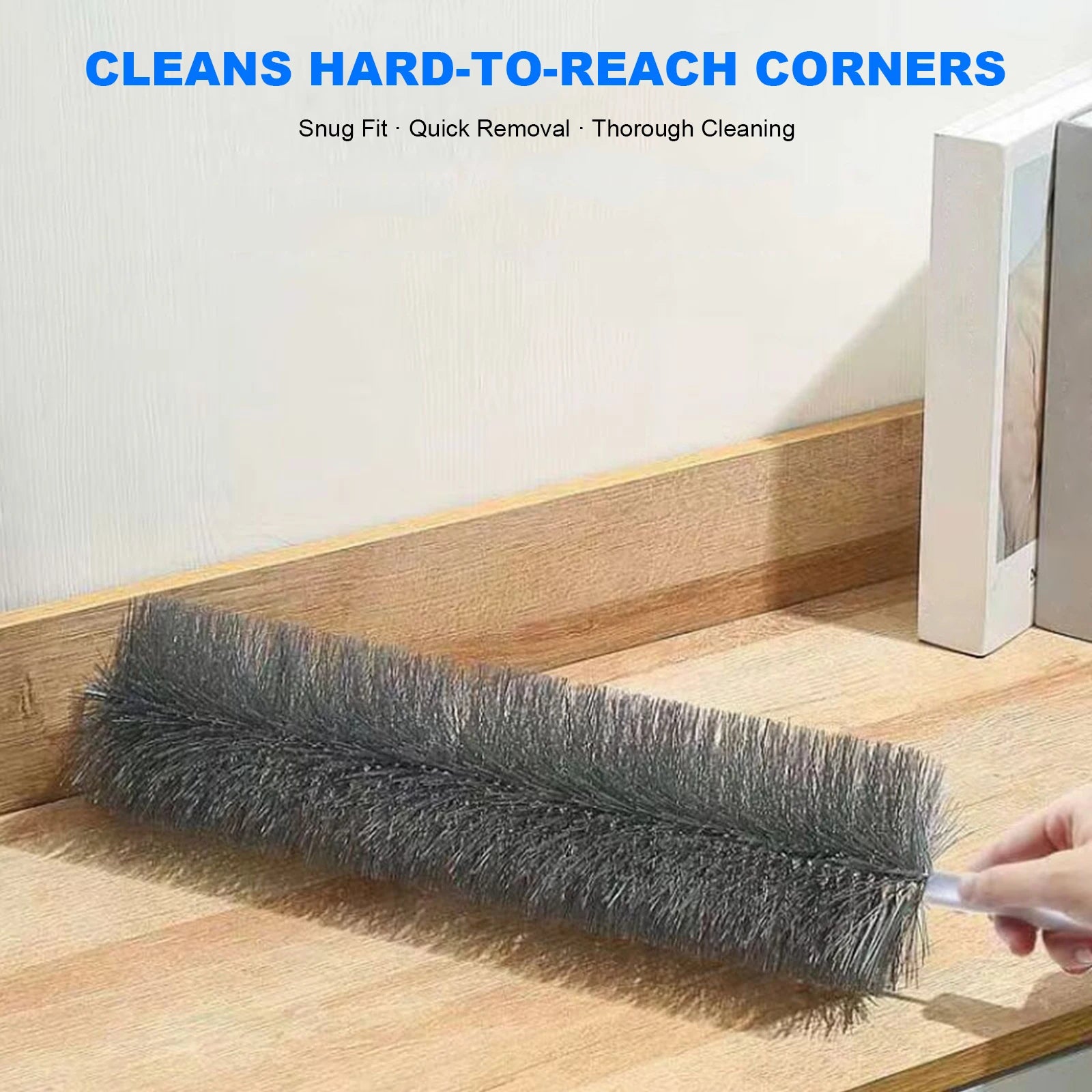 Bendable Cobweb Duster Multifunctional Reusable Dust Remover Multi Purpose Crevice Brushes for Sewer Screen Window Blinds Qme