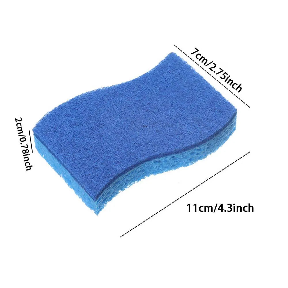 3pcs Sponge cleaning tool for daily dishwashing, pot washing, and sponge cleaning in the kitchen and household, made of sponge b Qme