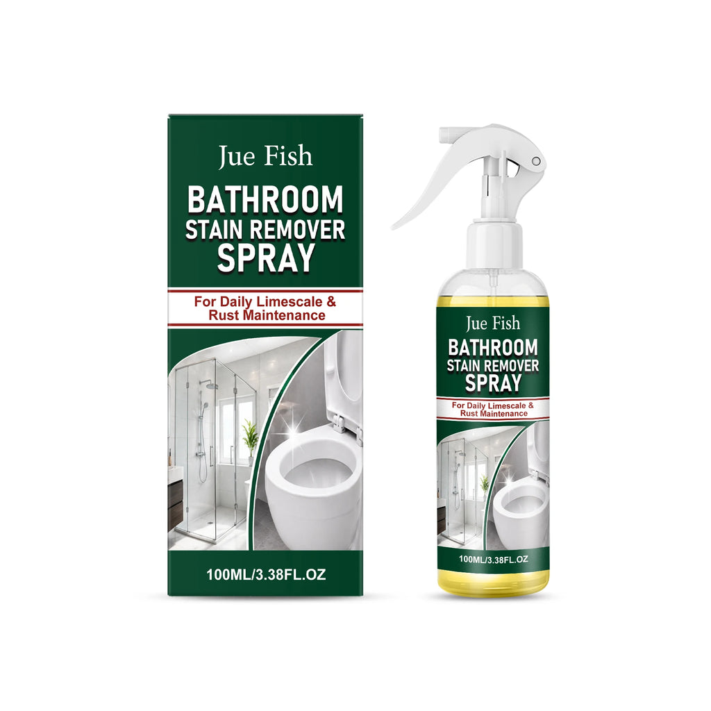Bathroom Cleaning Spray Dissolve Scale Remove Mold Stains Eliminate Odors Long-Lasting Fragrance Multi-surface Limescale Cleaner Qme 100ML Boxed