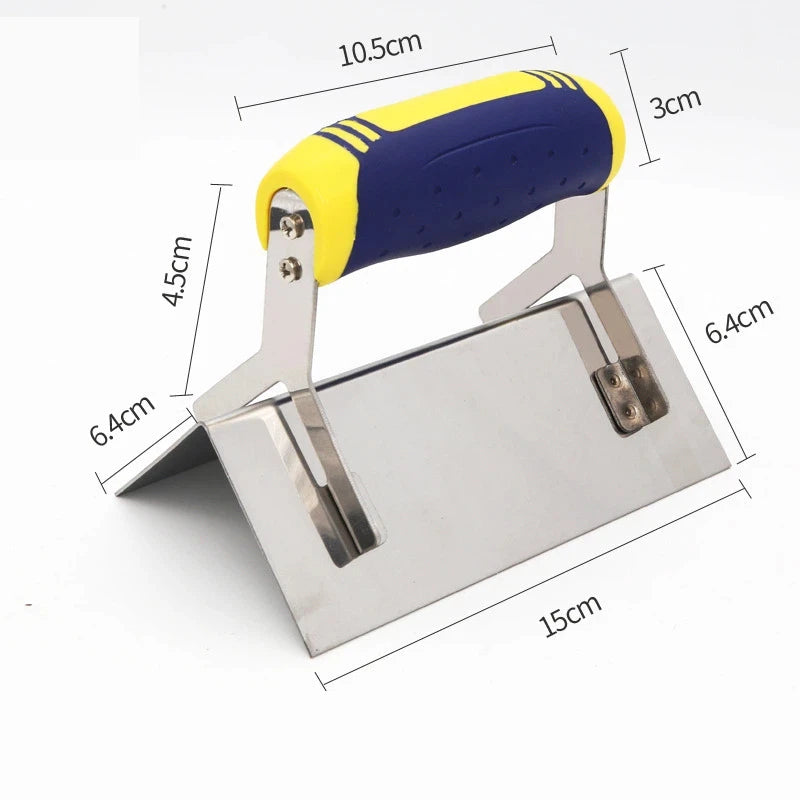 Stainless Steel Concrete Trowel Inner Outer Corner Plastering 90 Qme A