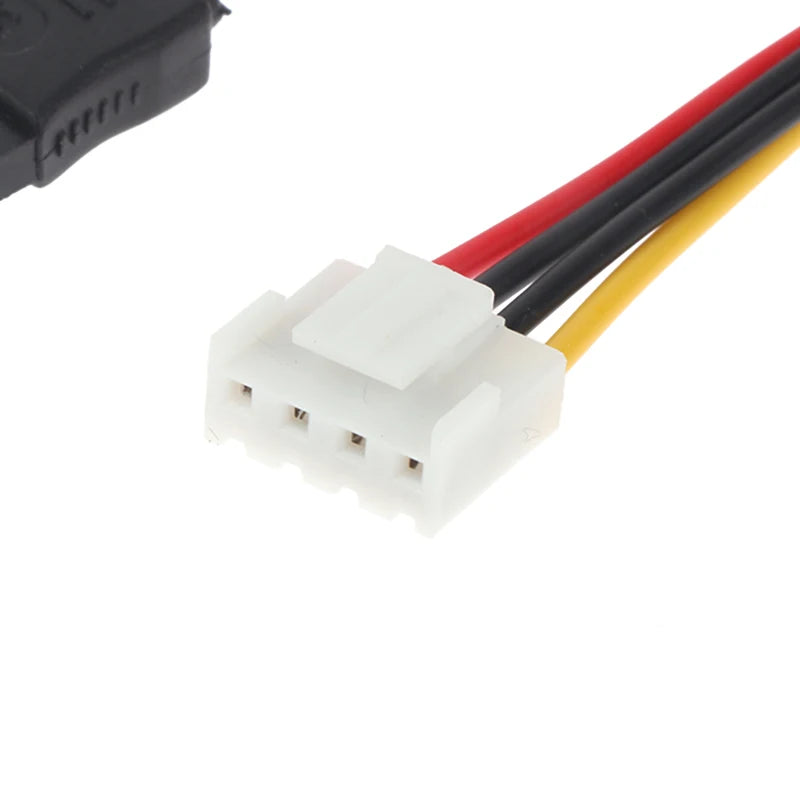 4Pin SATA Power Cable Hikvision DAHUA Mini VCR IP Camera CCTV Hard Qme