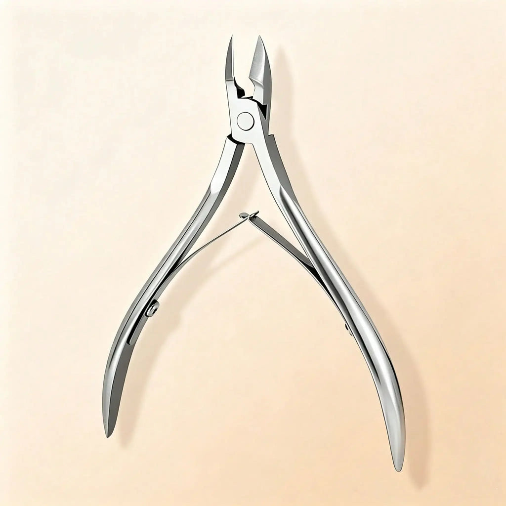 Professional Podiatrist-grade Cuticle Nipper Stainless Steel Thick Qme