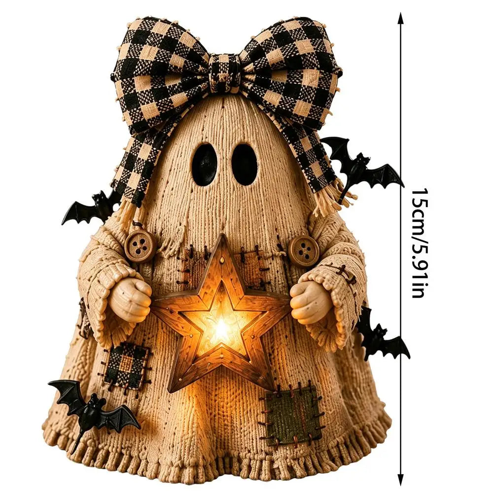 Halloween Statue Decor Vintage Spooky Farmhouse Fall Figurines Desk Qme B China Mainland