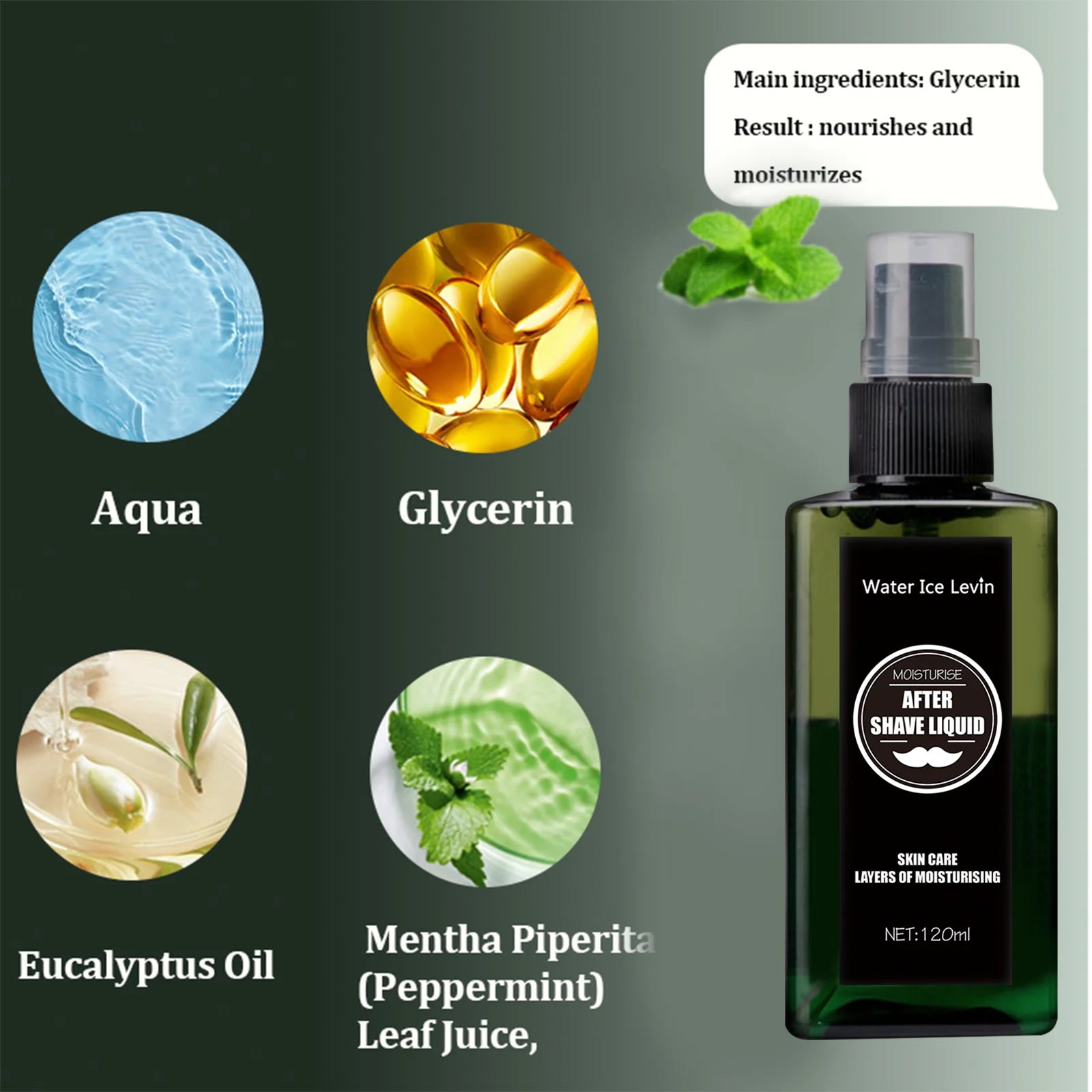 After shaving repair lotion prevent ingrown hair treatment smooth body skin reduce dark spots redness eliminate acne essence Qme