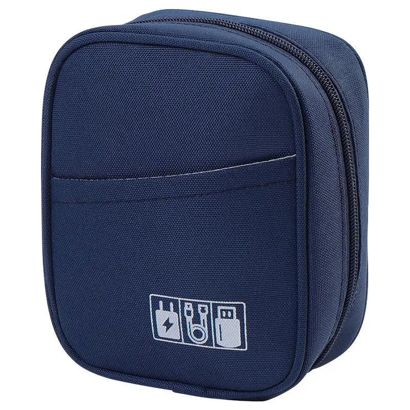 Waterproof USB Cable Organizer Bag Portable Digital Accessories Qme