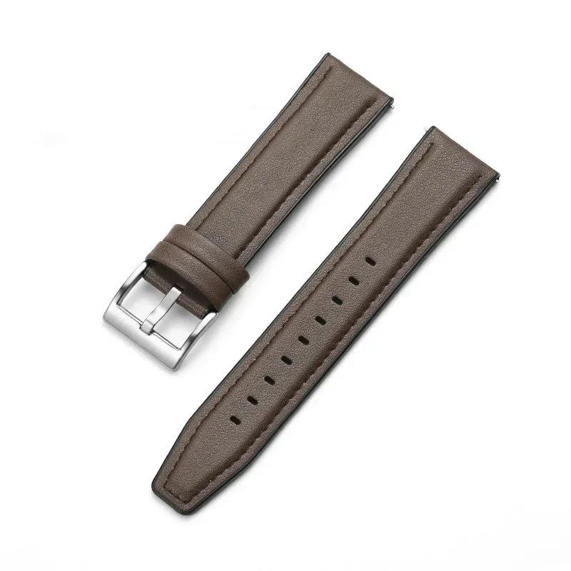 Silicone Leather Wrist Band Huawei Watch GT 3 GT3 Strap Bracelet GT2