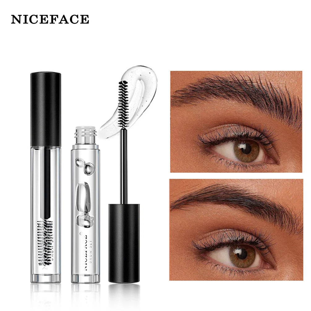 Waterproof Liquid Eyebrow Gel Transparent Brows Setting Tint Wax Lasting Fast Drying 3D Wild Eyebrow Fixing Soap Makeup Cosmetic Qme