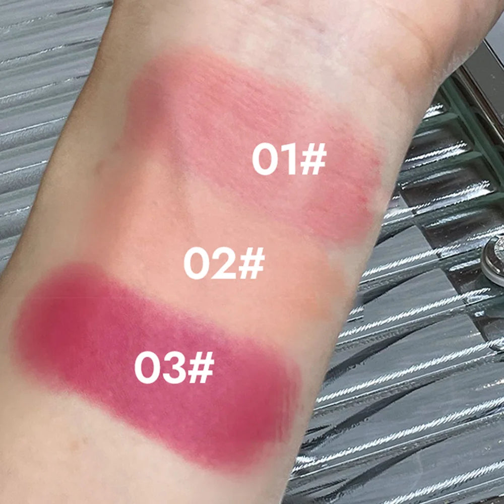HERORANGE Inspired Diffused Matte Blush Stick Single Natural Rosy Qme