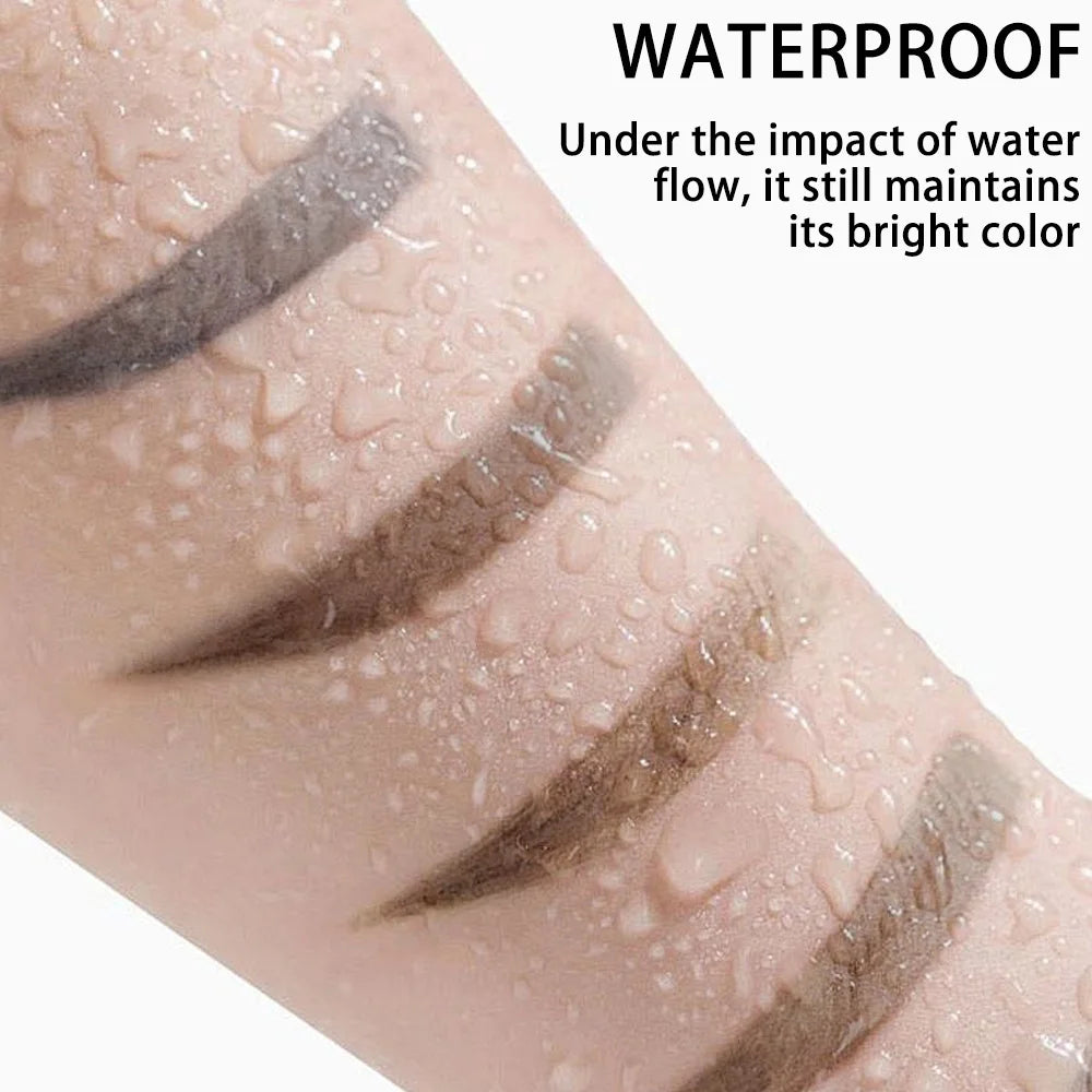 Tear-off Eyebrow Gel Waterproof Sweat Proof Long-lasting Fixing Qme